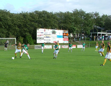 Fra pokalkampen Svebølle-Brønshøj (foto: S. Lillie)