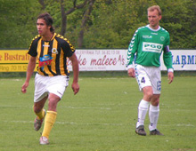 Vitus Kofoed, Brønshøj, og Rene Henriksen, AB (foto: T. Brygger)