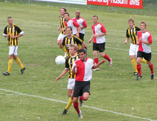 Parti fra kampen Brønshøj-Skjold (foto: T. Brygger)