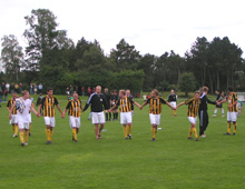 Fra pokalkampen Svebølle-Brønshøj (foto: T. Brygger)