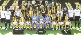 Brønshøj Boldklub (Danish 1st division); team photo, autumn half-season 2012